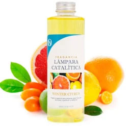 Pack Ahorro Lámpara Catalítica Mosaico Blanco + Fragancia Winter Citrus 200ml + Limpiador Neutro 200ml + Mecha Repuesto
