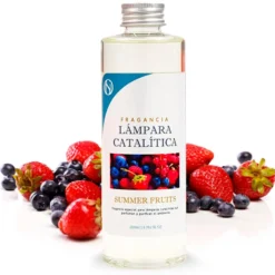 Pack Ahorro Lámpara Catalítica Mosaico Blanco + Fragancia Summer Fruits 500ml + Limpiador Neutro 200ml + Mecha Repuesto