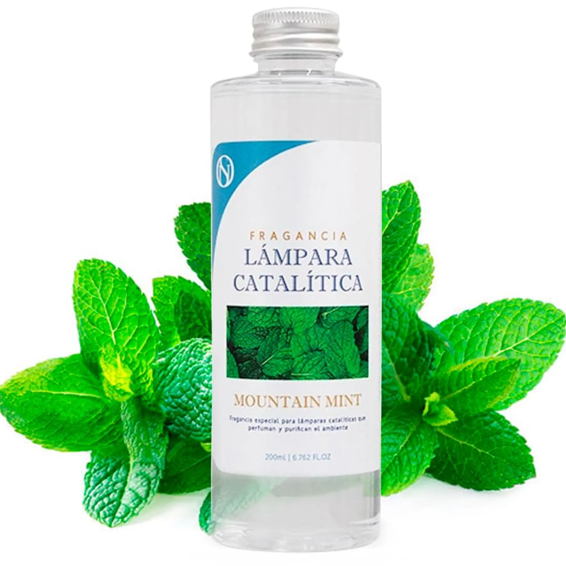 Pack Ahorro Lámpara Catalítica Orange Waves + Fragancia Mountain Mint 500ml + Limpiador Neutro 200ml + Mecha Repuesto