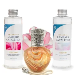 Pack Ahorro Lámpara Catalítica Orange Waves + Fragancia Lollipop 500ml + Limpiador Neutro 200ml + Mecha Repuesto