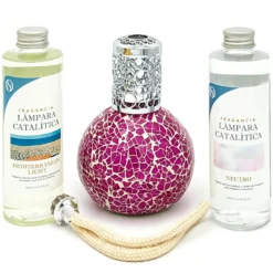 Pack Ahorro Mosaico Fucsia + Fragancia Mediterranean Light 500ml + Limpiador Neutro 200ml + Mecha De Repuesto