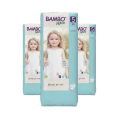 Pack ahorro Pañal Bambo junior T5 12-18Kg 132 unidades