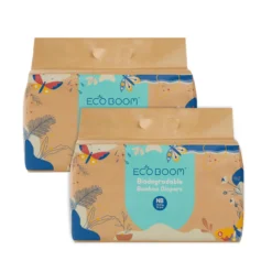 Pack ahorro Pañal de Bambú Ecoboom T1 68 uds