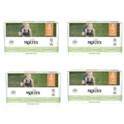 Pack ahorro Pañales Moltex Pure & Nature T3 (4-10 kg), 224 Uds
