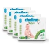 Pack ahorro pañales T6 17-28 kg Chelino Nature 108 Uds