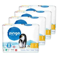 Pack ahorro Pañales T2 (3-6kg) Pingo 168 Uds