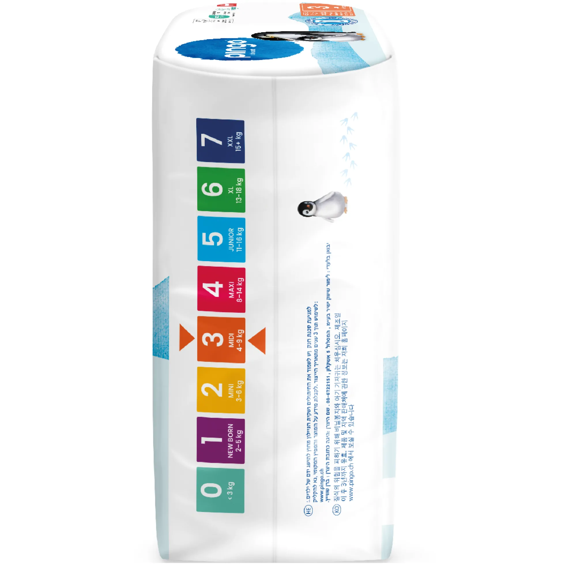Pack ahorro Pañales T3 (4-9kg) Pingo 176 Uds