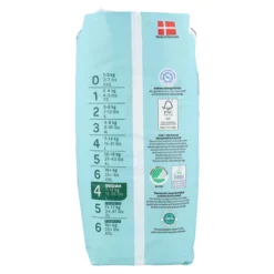 Pack ahorro Pañal Pants T4 (7-12Kg) Bambo 80 uds