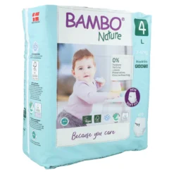 Pack ahorro Pañal Pants T4 (7-12Kg) Bambo 80 uds