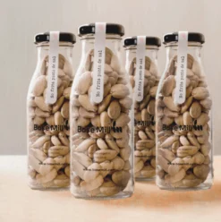 Pack Almendra No Frita Sin Piel Y Sal Eco (4 Botellas 150g).