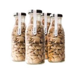 Pack Almendra No Frita Sin Piel Eco (4 Botellas 150g).