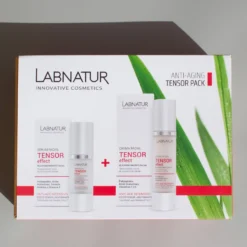 Pack Anti-Aging Tensor Effect Labnatur | Sérum Facial y Crema Facial | Polipéptidos y Ácido Hialurónico | Vegano