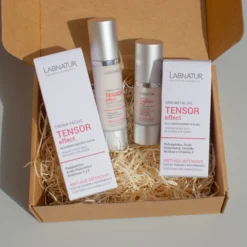 Pack Anti-Aging Tensor Effect Labnatur | Sérum Facial y Crema Facial | Polipéptidos y Ácido Hialurónico | Vegano