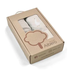 Pack 2 Bajeras Capazo Algodón Satinado Y Muselina Goose