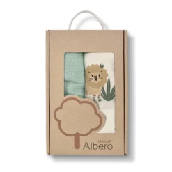 Pack 2 Bajeras Capazo Algodón Satinado Y Muselina Tropic Fun