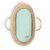 Pack 2 Bajeras Capazo Muselina Vanilla Y Menta