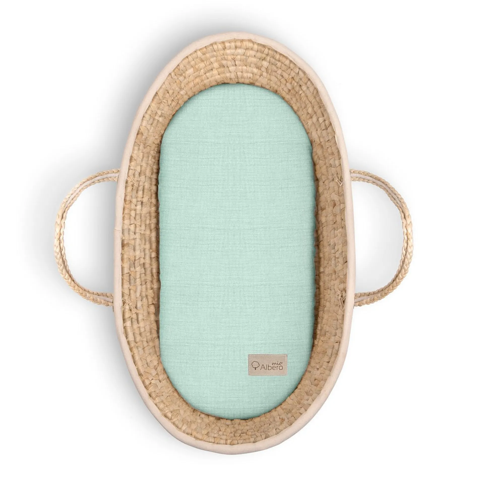 Pack 2 Bajeras Capazo Muselina Vanilla Y Menta