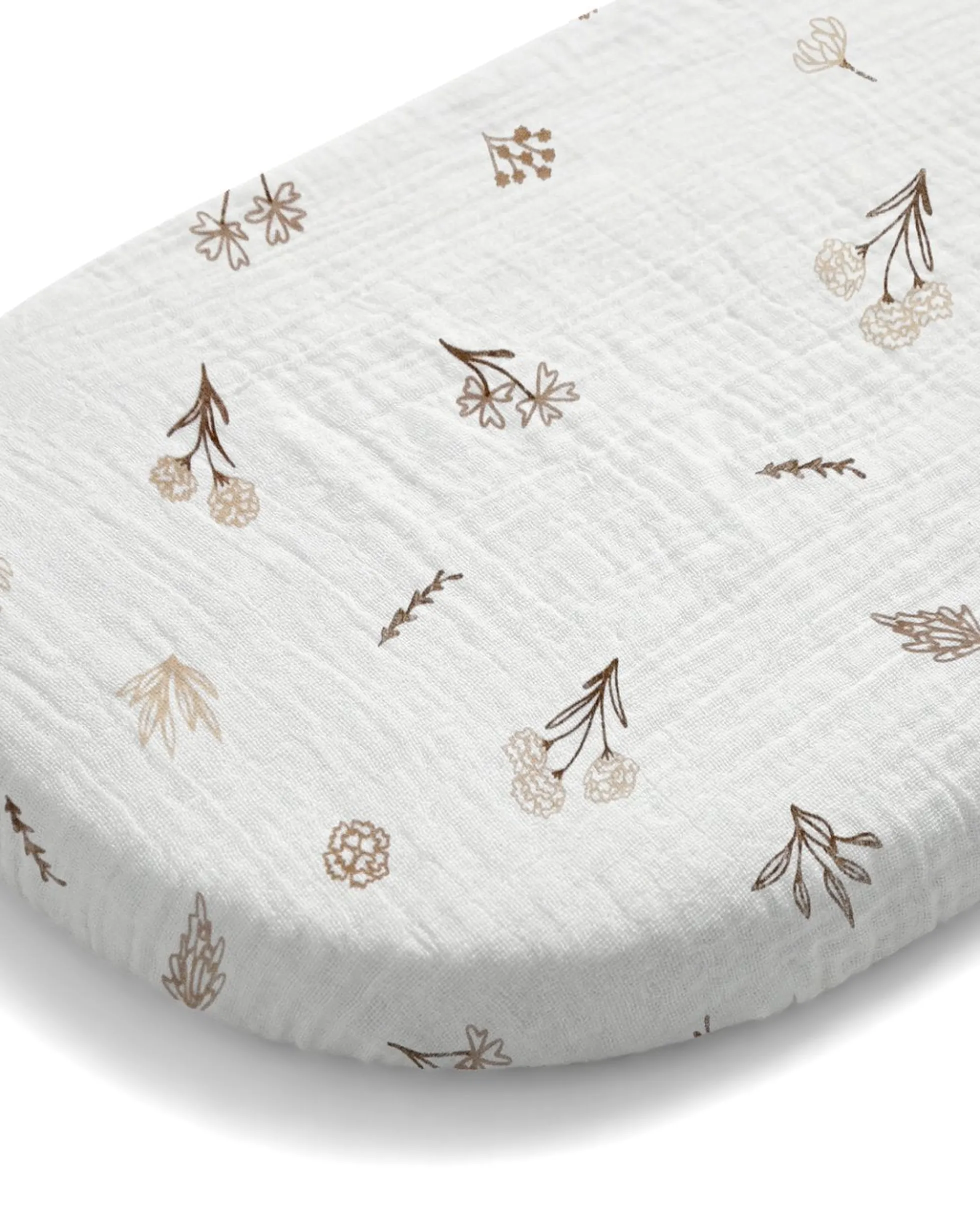 Pack 2 Bajeras Capazo Muselina Wild Flowers