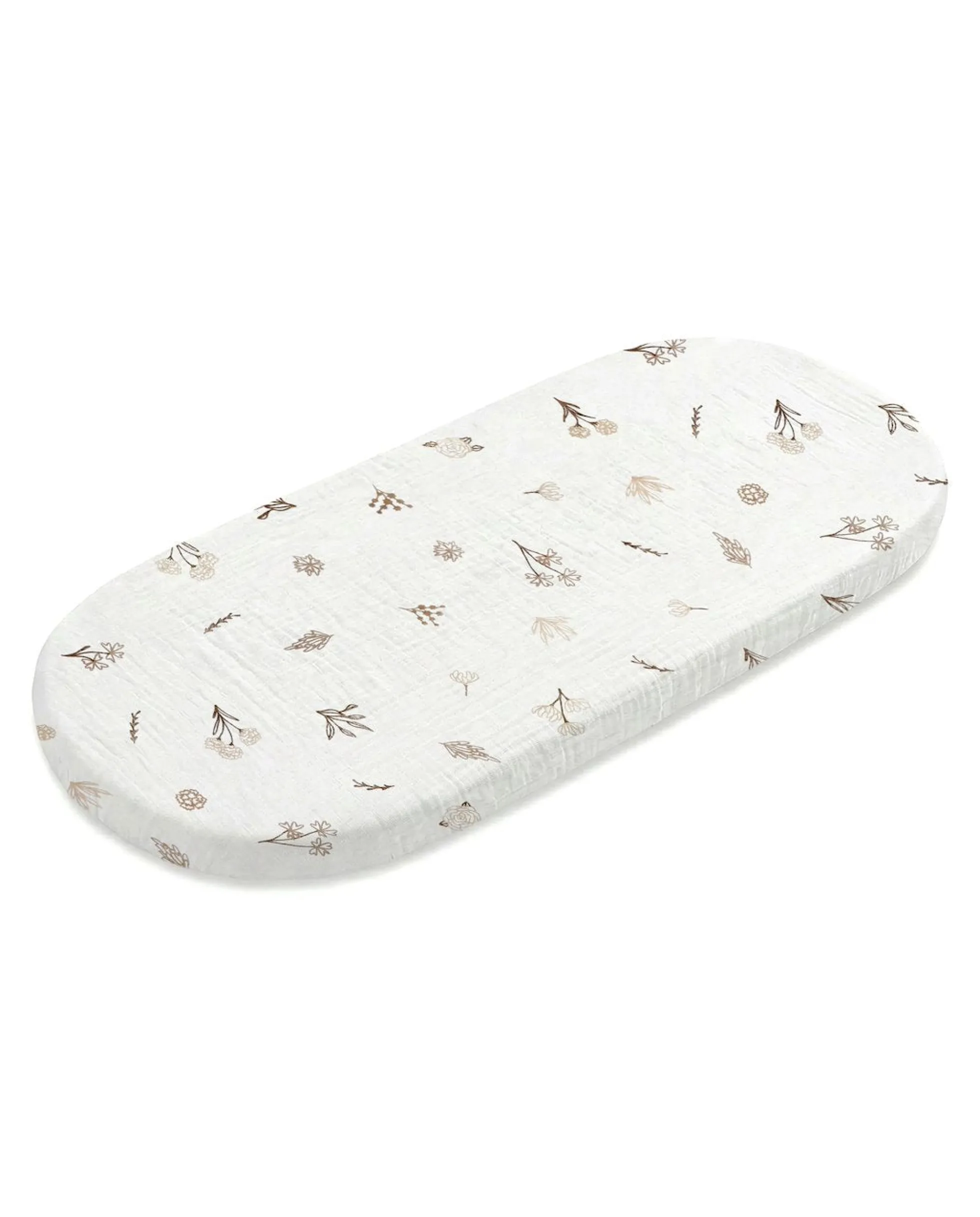 Pack 2 Bajeras Capazo Muselina Wild Flowers