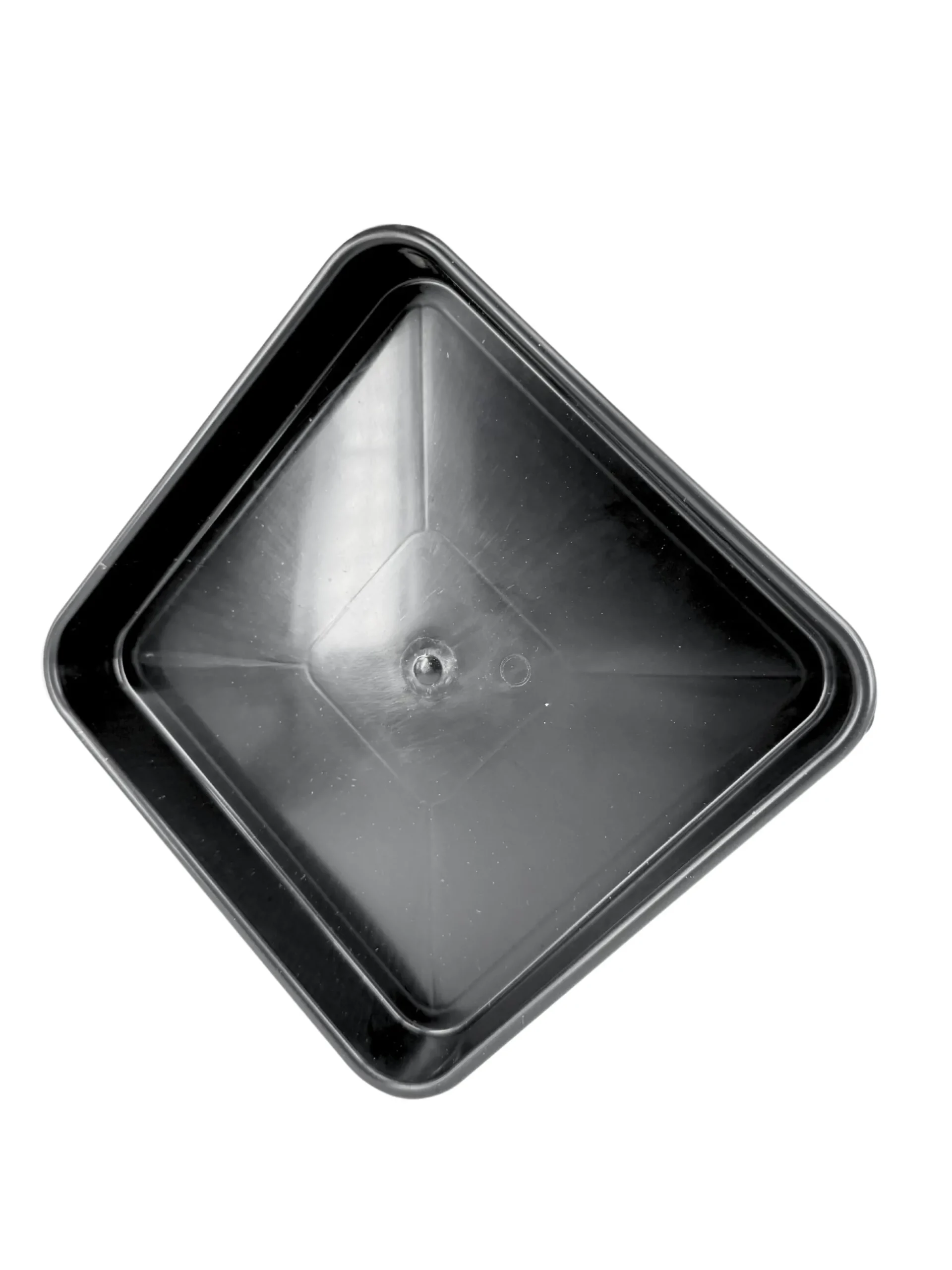 Pack 3 Bandejas Negras Para Macetas 20x20 Cm | Plástico Grueso, Sin Agujeros – Ideal Drenaje, Organización O Germinación