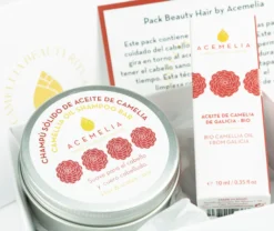 Pack Beauty Hair Acemelia | Champú Sólido y Aceite de Camelia