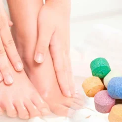 Pack 50 Bombitas Efervescentes. Alivian Pies Cansados, Refrescantes. Pedicuras Y Manicuras - Aroma: Bergamota Y Lavanda