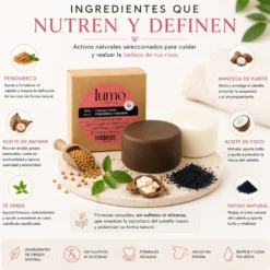 Pack Capilar Rizos | Champú Sólido Fenogreco y Baobab + Acondicionador Sólido | Método Curly