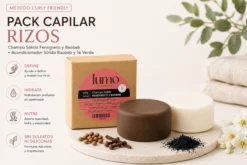 Pack Capilar Rizos | Champú Sólido Fenogreco y Baobab + Acondicionador Sólido | Método Curly