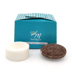 Pack Champú Sólido Con Manteca De Cacao + Acondicionador Sólido Con Espirulina - Para Cabello Fino, Seco Y Estropeado