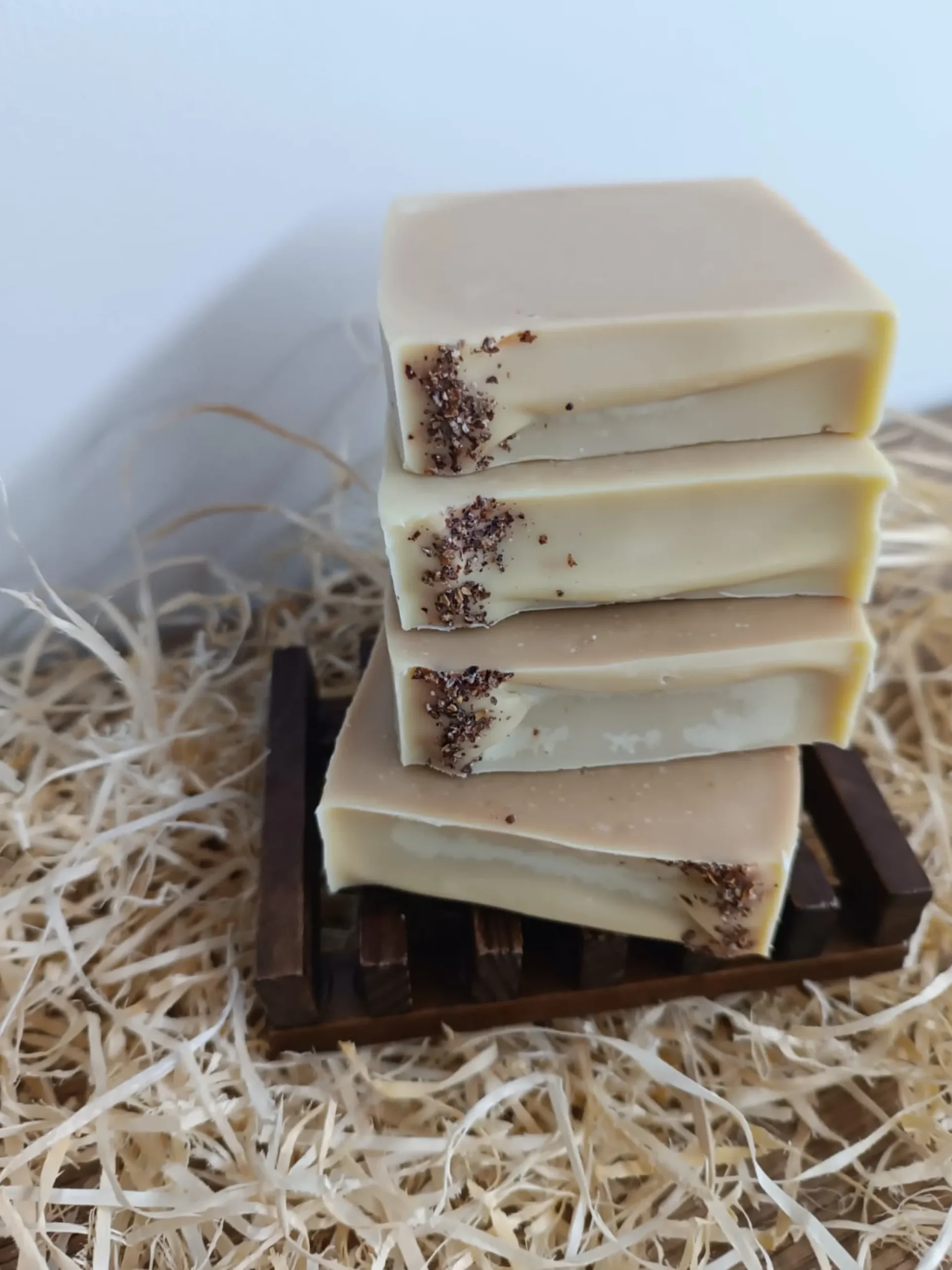 Pack champú sólido jengibre + jabón sólido uva - cuero cabelludo seco, debilidad, sin brillo - Baño Sostenible Lismare