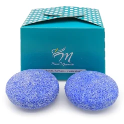 Pack 2 Champú Sólido Pelo Canoso o Blanco - 100% Natural - Evita Tonos Amarillos - Con Polvo de Índigo - Hecho En España