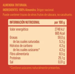 Pack crema 100% almendra crujiente 4 uds The Nut Club 720g