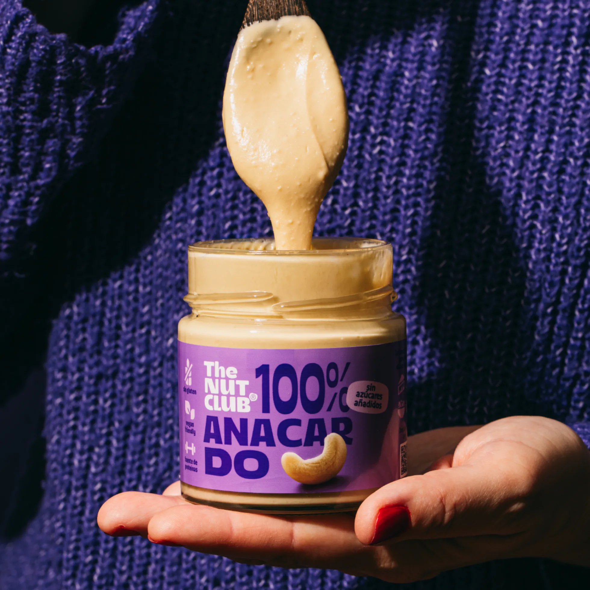 Pack crema 100% de anacardo 4 uds The Nut Club 720g
