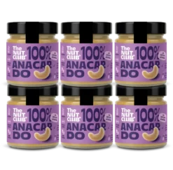 Pack crema 100% de anacardo 6 uds The Nut Club 1080g