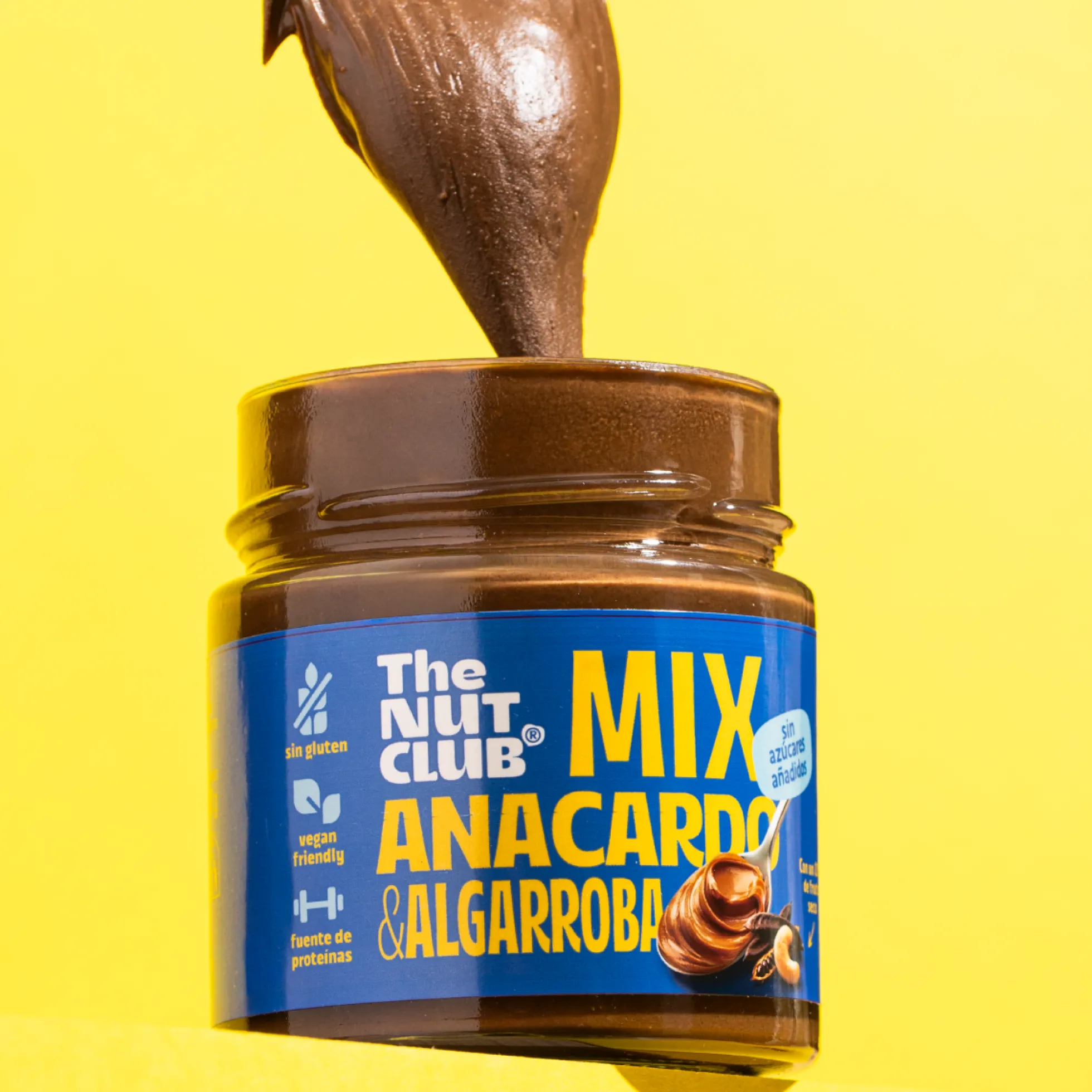 Pack crema de anacardo y algarroba 4 uds The Nut Club 800g