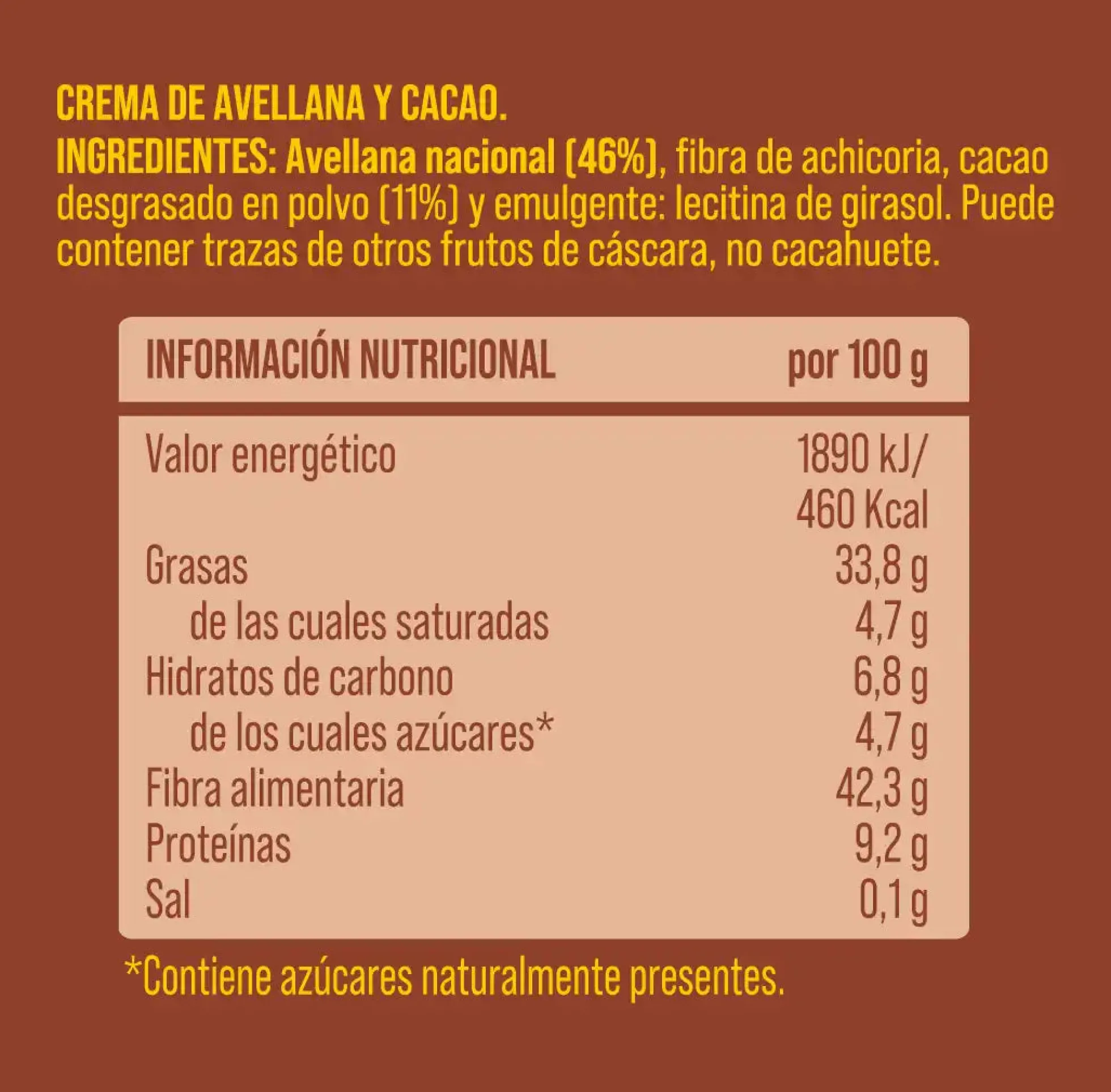Pack crema de avellanas y cacao 4 uds The Nut Club 800g