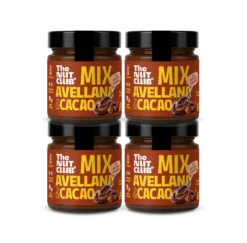 Pack crema de avellanas y cacao 4 uds The Nut Club 800g