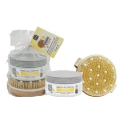 Pack Cuidado corporal Radiante + Cepillo de masaje NaturaBIO Cosmetics