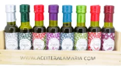 Pack De Aceites Y Vinagre 8 Unid Cristal De 100 Ml