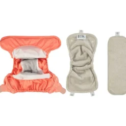 Pack de 10 Pañales de Tela Reutilizables de Bambú Pastel Close Parent