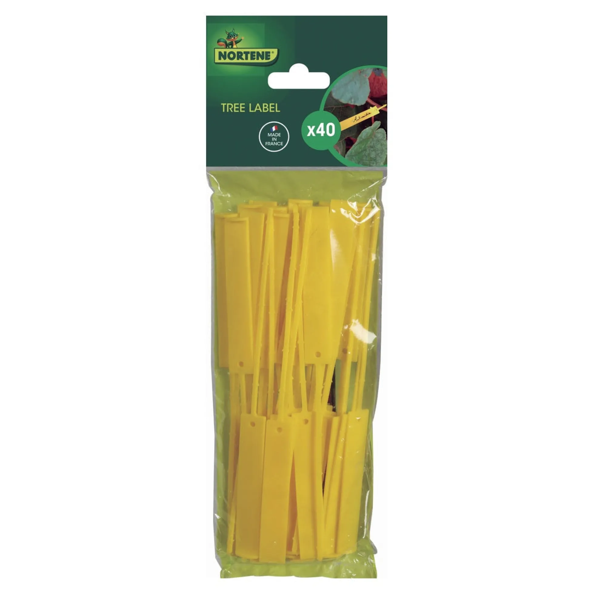 Pack 40 Etiquetas Plasticas Tree Label 10,7 Cm Nortene