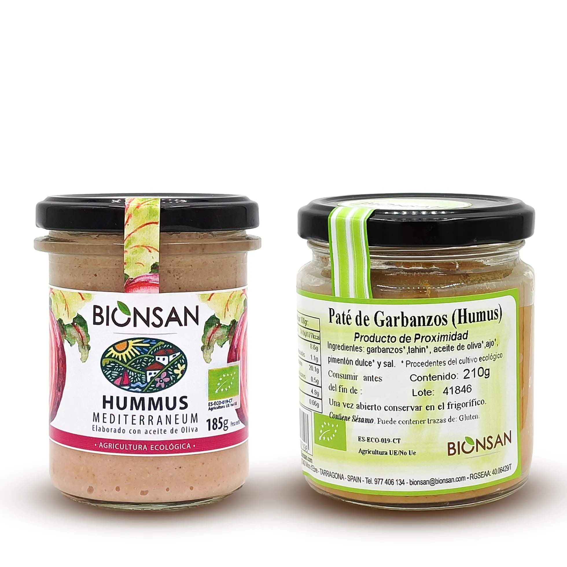 Pack 2 Hummus Eco Bionsan