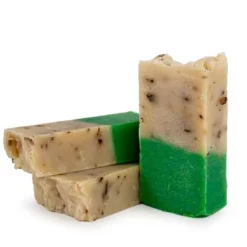 Pack 5 Jabón Natural Aloe Vera Y Rosa Mosqueta - Hidrata Y Regenera Piel Seca Y Arrugada - Mejora Cicatrices Y Estrías