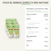 Pack 6L Bebida Espelta BIO Natumi