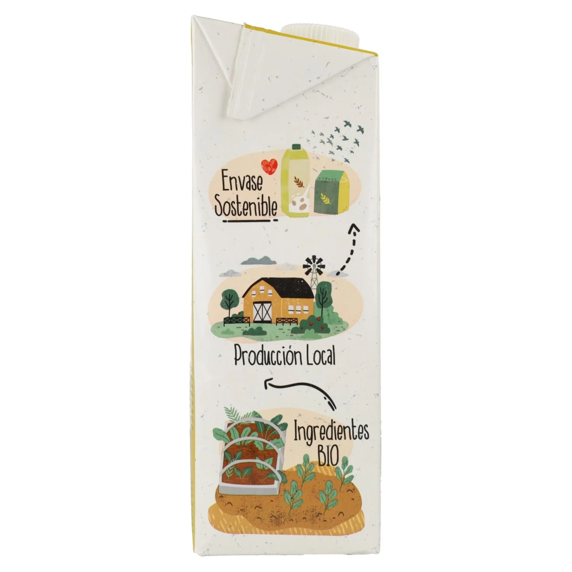 Pack 6L bebida vegetal de alpiste 100% vegetal Soria Natural 1L