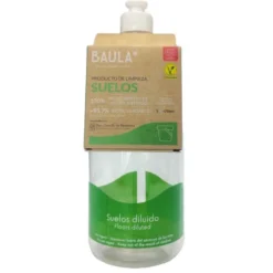 PackLimpiador Ecológico Suelos + Botella con tapón push Baula
