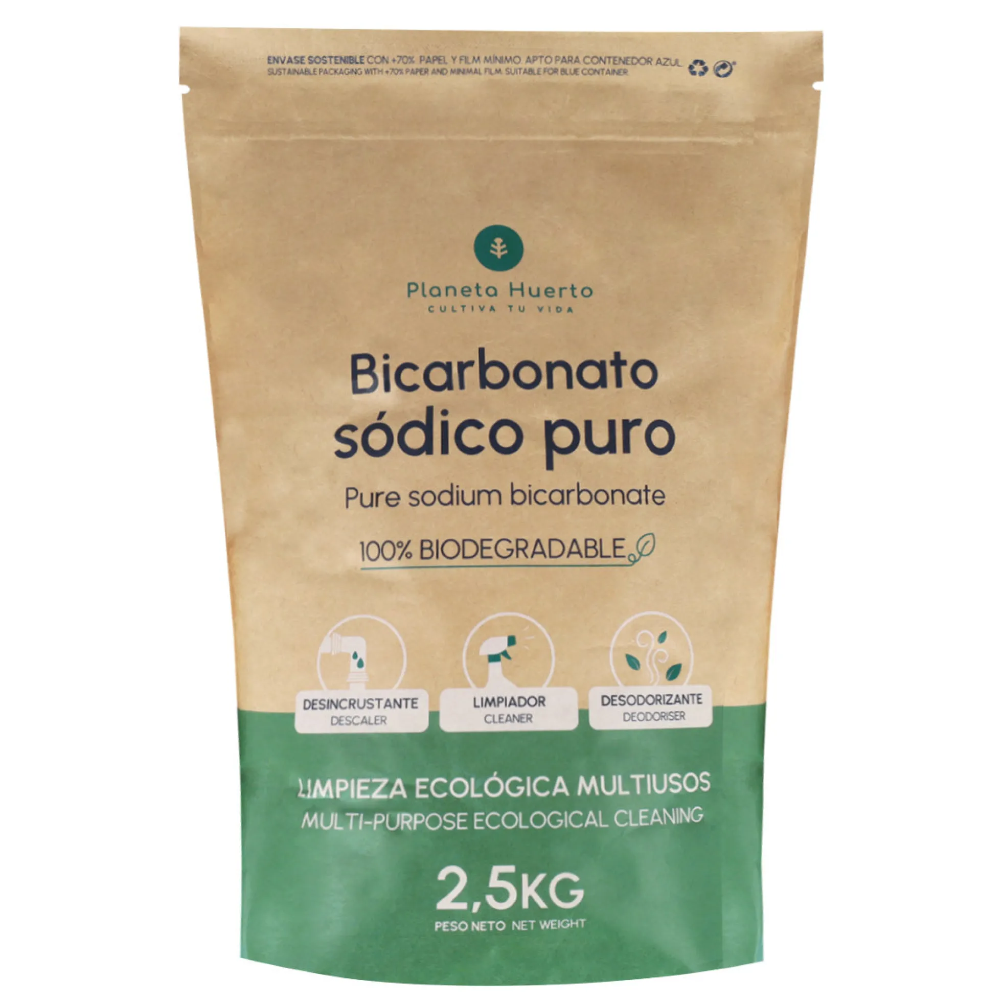 Pack limpieza Eco Zero Waste XL Planeta Huerto