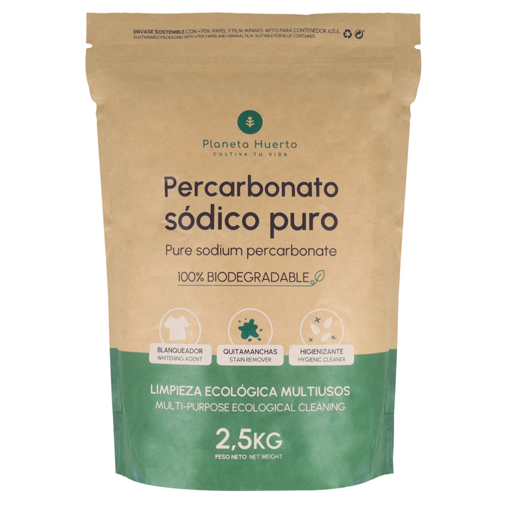 Pack limpieza Eco Zero Waste XL Planeta Huerto
