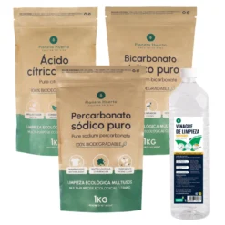 Pack limpieza sostenible Planeta Huerto