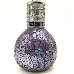 Pack Lámpara Catalítica Mosaico Azul Océano + Fragancia Peach Velvet 500ml + Limpiador Neutro 200ml + Mecha De Repuesto